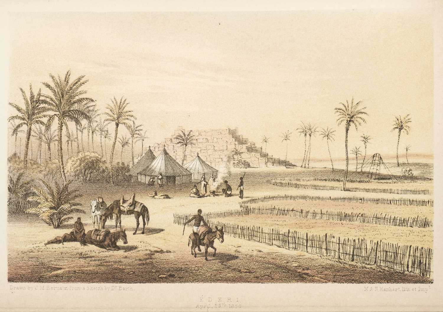 Lot 7 - Barth (Heinrich). Travels and Discoveries in North and Central Africa, 5 volumes, 1857-58