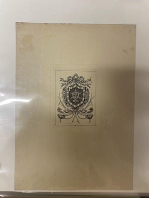 Lot 409 - British Armorial Bookplates. A collection of approximately 430, 17th-19th century