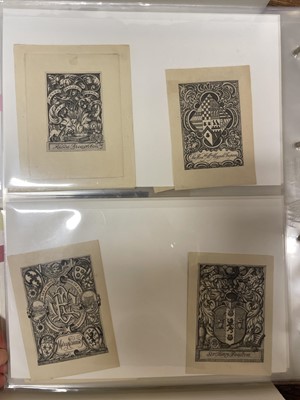 Lot 409 - British Armorial Bookplates. A collection of approximately 430, 17th-19th century