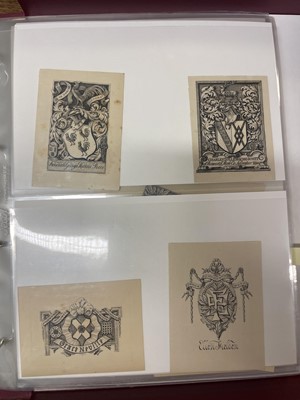 Lot 409 - British Armorial Bookplates. A collection of approximately 430, 17th-19th century
