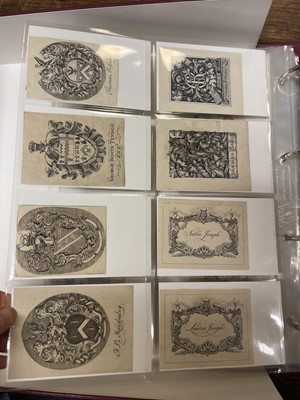 Lot 409 - British Armorial Bookplates. A collection of approximately 430, 17th-19th century