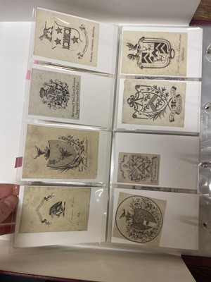 Lot 409 - British Armorial Bookplates. A collection of approximately 430, 17th-19th century