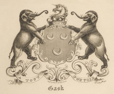 Lot 409 - British Armorial Bookplates. A collection of approximately 430, 17th-19th century