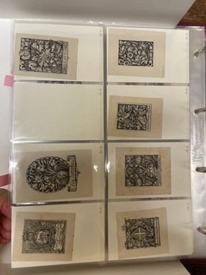 Lot 409 - British Armorial Bookplates. A collection of approximately 430, 17th-19th century