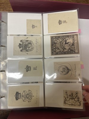 Lot 409 - British Armorial Bookplates. A collection of approximately 430, 17th-19th century