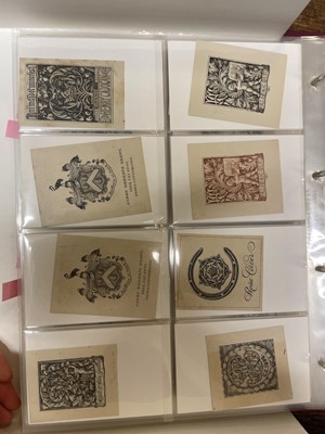 Lot 409 - British Armorial Bookplates. A collection of approximately 430, 17th-19th century