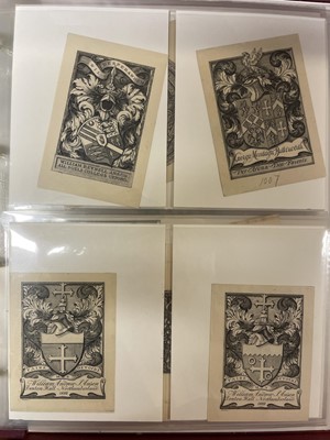 Lot 409 - British Armorial Bookplates. A collection of approximately 430, 17th-19th century