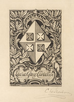 Lot 409 - British Armorial Bookplates. A collection of approximately 430, 17th-19th century