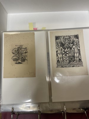 Lot 409 - British Armorial Bookplates. A collection of approximately 430, 17th-19th century