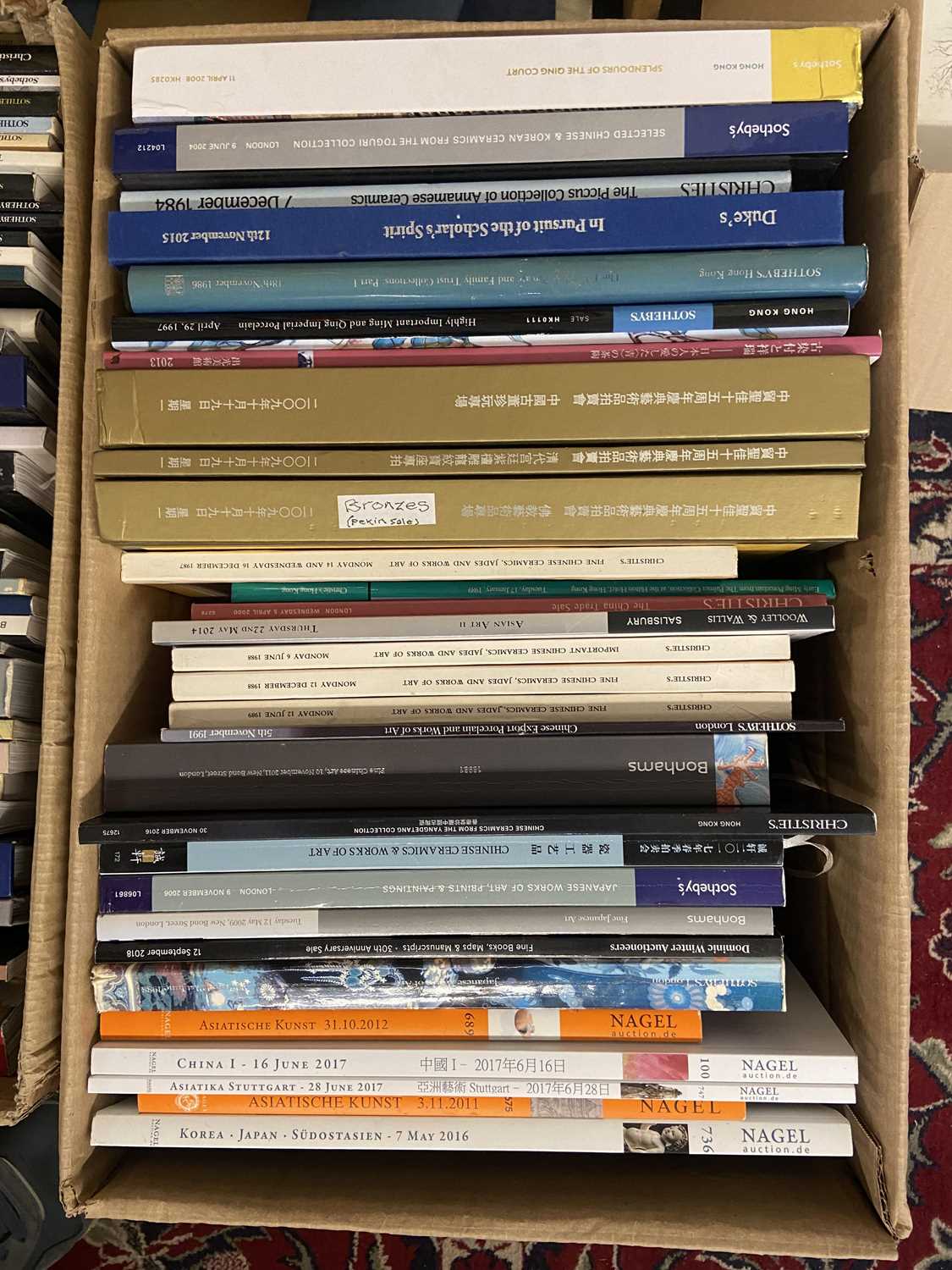 Lot 471 - Sotheby's Hong Kong. The T. Y. Chau Private Collections, 1986, and other similar auction catalogues