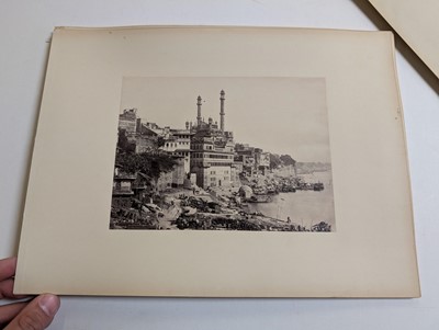Lot 27 - India. A group of 20 albumen prints on card leaves, c. 1860/1870s
