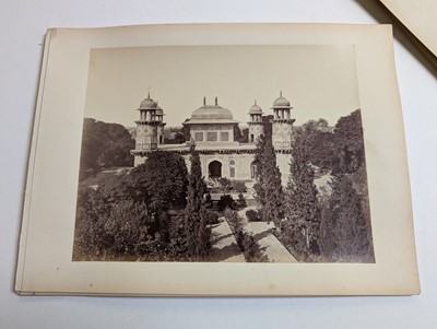 Lot 27 - India. A group of 20 albumen prints on card leaves, c. 1860/1870s