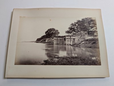Lot 27 - India. A group of 20 albumen prints on card leaves, c. 1860/1870s