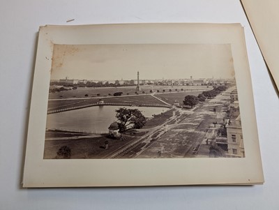 Lot 27 - India. A group of 20 albumen prints on card leaves, c. 1860/1870s
