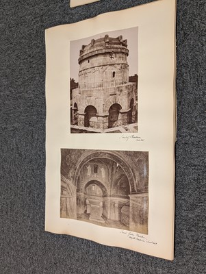 Lot 30 - Italy. A large group of approximately 175 albumen prints of Italian views and architecture
