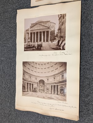 Lot 30 - Italy. A large group of approximately 175 albumen prints of Italian views and architecture