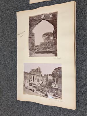Lot 30 - Italy. A large group of approximately 175 albumen prints of Italian views and architecture