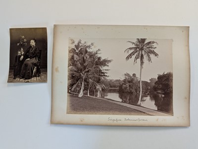 Lot 47 - Travel Photography. An assorted collection of 30 albumen prints of various views and peoples