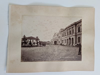 Lot 47 - Travel Photography. An assorted collection of 30 albumen prints of various views and peoples