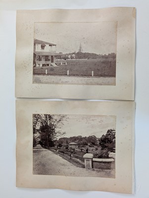 Lot 47 - Travel Photography. An assorted collection of 30 albumen prints of various views and peoples