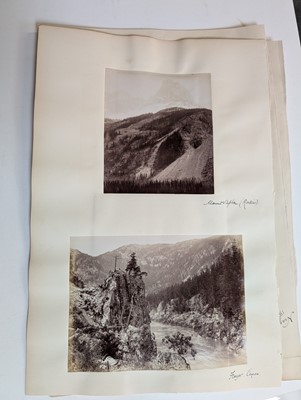 Lot 48 - USA & Canada. A group of 24 albumen prints, c. 1880
