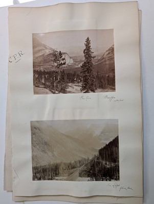 Lot 48 - USA & Canada. A group of 24 albumen prints, c. 1880