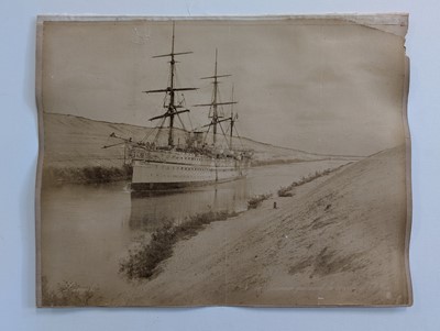 Lot 46 - Travel Photographs. An assorted group of 10 albumen prints, c. 1880s