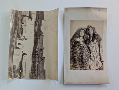 Lot 46 - Travel Photographs. An assorted group of 10 albumen prints, c. 1880s