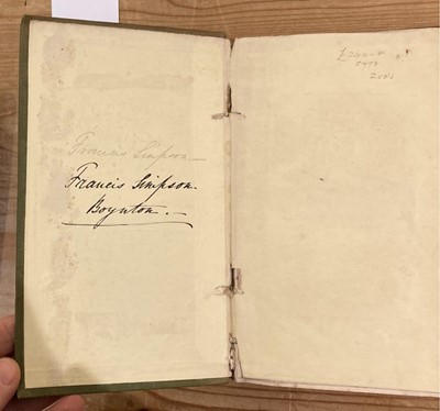 Lot 11 - Brown (James). Views of Canada and the Colonists, 2nd ed., 1851