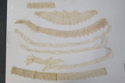 Lot 456 - Lace. A group of Honiton lace, 19th century