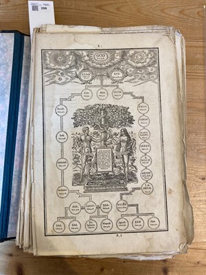 Lot 298 - Bible [English]. Printed leaves from [The Holy Bible, Conteyning the Old Testament, 1611 or 1613]