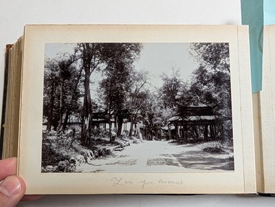 Lot 11 - China. A photograph album of 50 views of West Lake, Hangchow (Hangzhau)