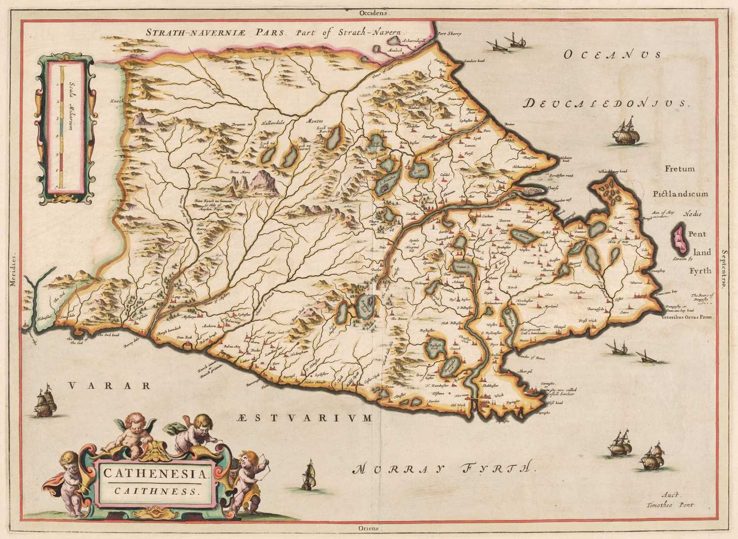 Lot 141 - Scotland. Pont (Timothy), Four Regional Maps,