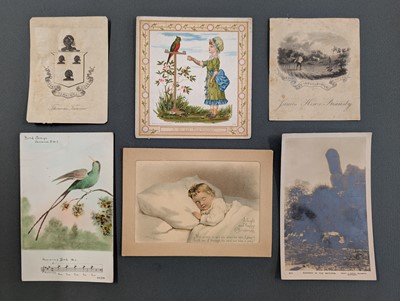 Lot 284 - Miscellaneous ephemera, mostly 19th and 20th century