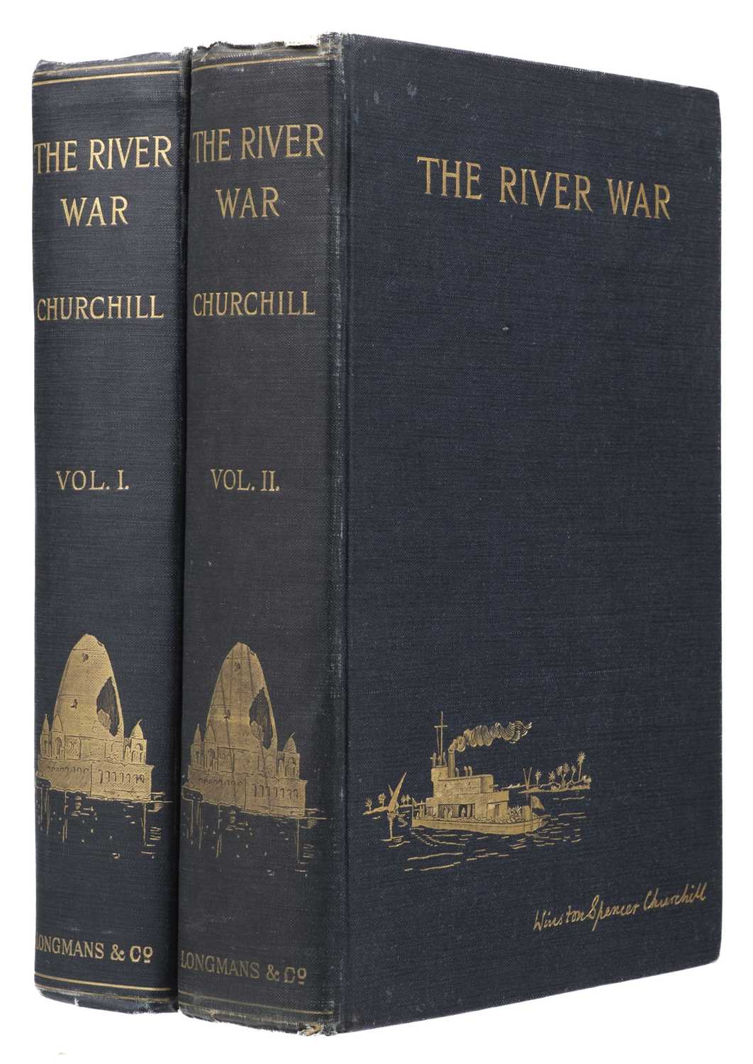 Lot 54 - Churchill (Winston S.). The River War, 2 volumes, 1st edition, 1899