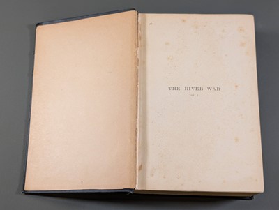 Lot 54 - Churchill (Winston S.). The River War, 2 volumes, 1st edition, 1899