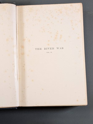 Lot 54 - Churchill (Winston S.). The River War, 2 volumes, 1st edition, 1899