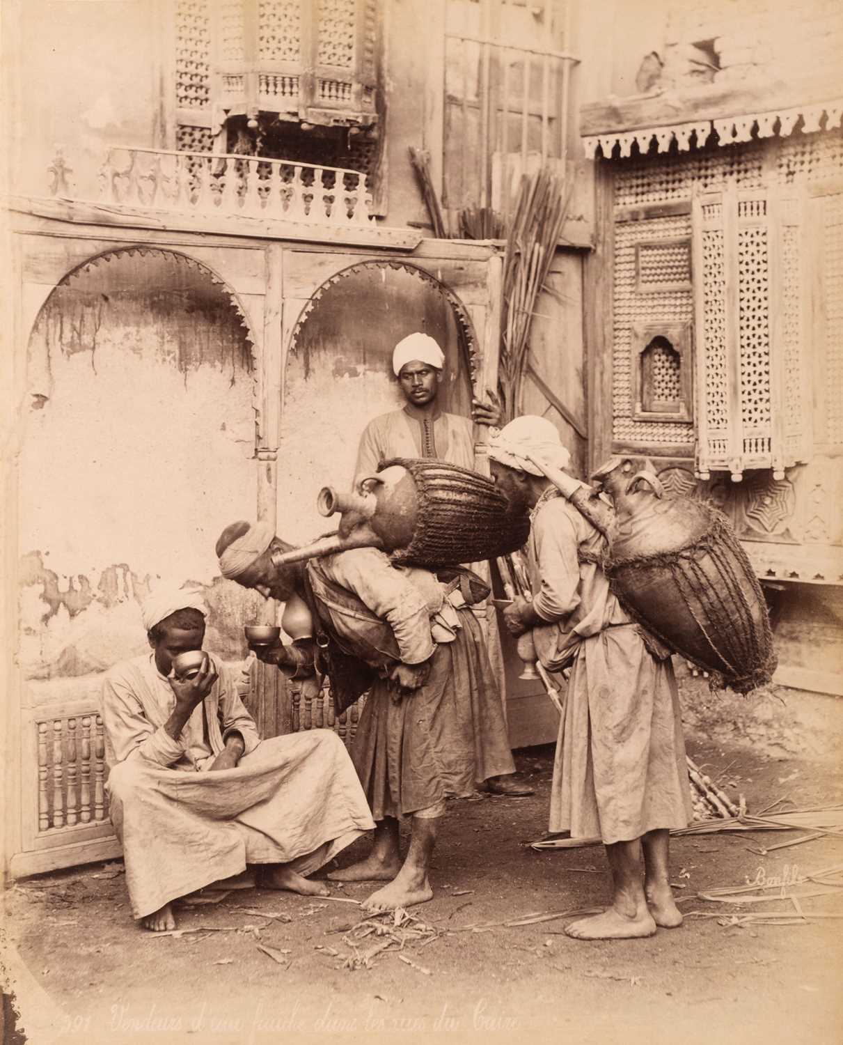 Lot 16 - Egypt. An album containing 21 mounted albumen print photographs