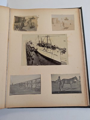 Lot 16 - Egypt. An album containing 21 mounted albumen print photographs