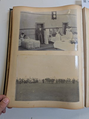 Lot 16 - Egypt. An album containing 21 mounted albumen print photographs