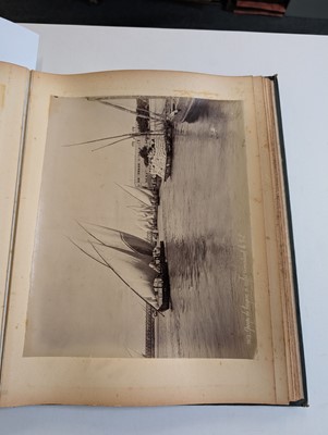 Lot 16 - Egypt. An album containing 21 mounted albumen print photographs