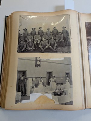 Lot 16 - Egypt. An album containing 21 mounted albumen print photographs