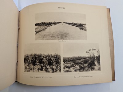 Lot 77 - India. A commemorative album for 'Bikaner State' [cover title], c. 1930s