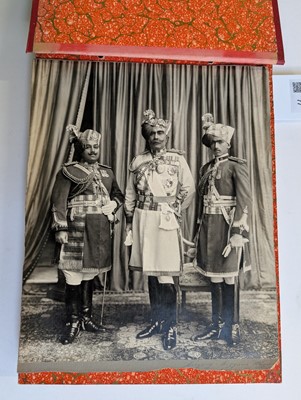 Lot 77 - India. A commemorative album for 'Bikaner State' [cover title], c. 1930s