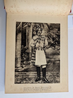 Lot 77 - India. A commemorative album for 'Bikaner State' [cover title], c. 1930s