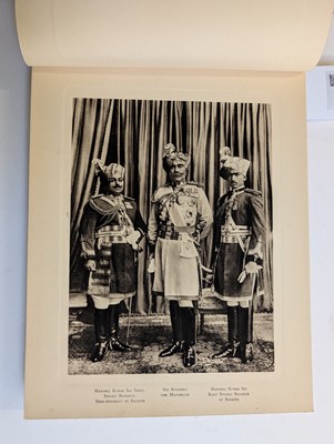 Lot 77 - India. A commemorative album for 'Bikaner State' [cover title], c. 1930s