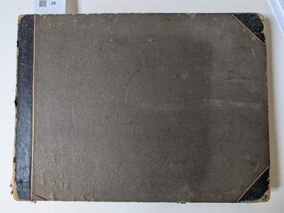 Lot 28 - India. An album containing 50 mounted albumen print photographs, late 19th century