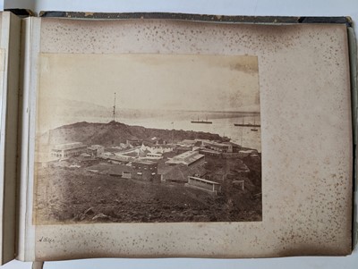 Lot 28 - India. An album containing 50 mounted albumen print photographs, late 19th century