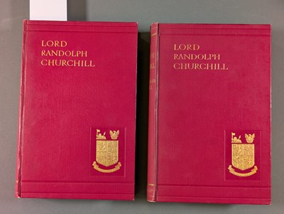 Lot 46 - Churchill (Winston S.). Lord Randolph Churchill, 2 volumes, 1st edition, 1906