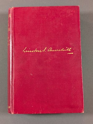 Lot 44 - Churchill (Winston S.). Liberalism and the Social Problem, 1st edition, 1909